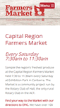 Mobile Screenshot of capitalregionfarmersmarket.com.au